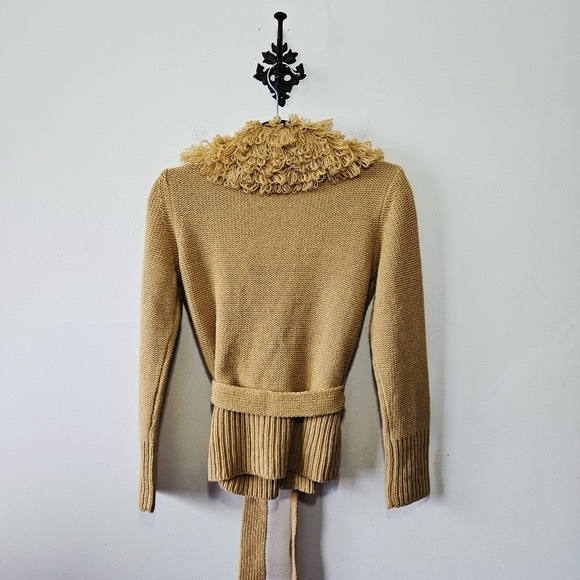 Vintage Y2K Bossini Penny Lane Style Cardigan Size M Wrap EUC - Picture 3 of 4